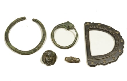 Ancient Roman Bronze Lot (5)