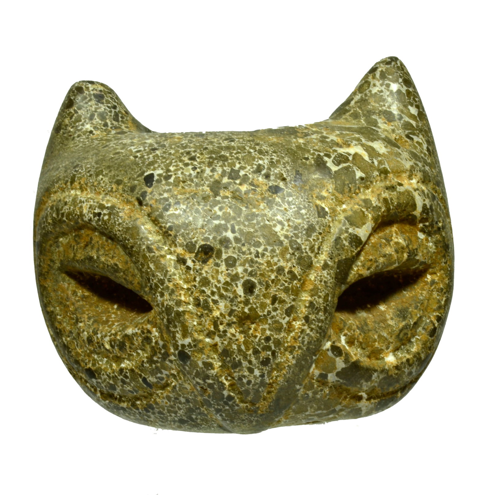 Costa Rican Stone Owl Mace Head (1 of 9)