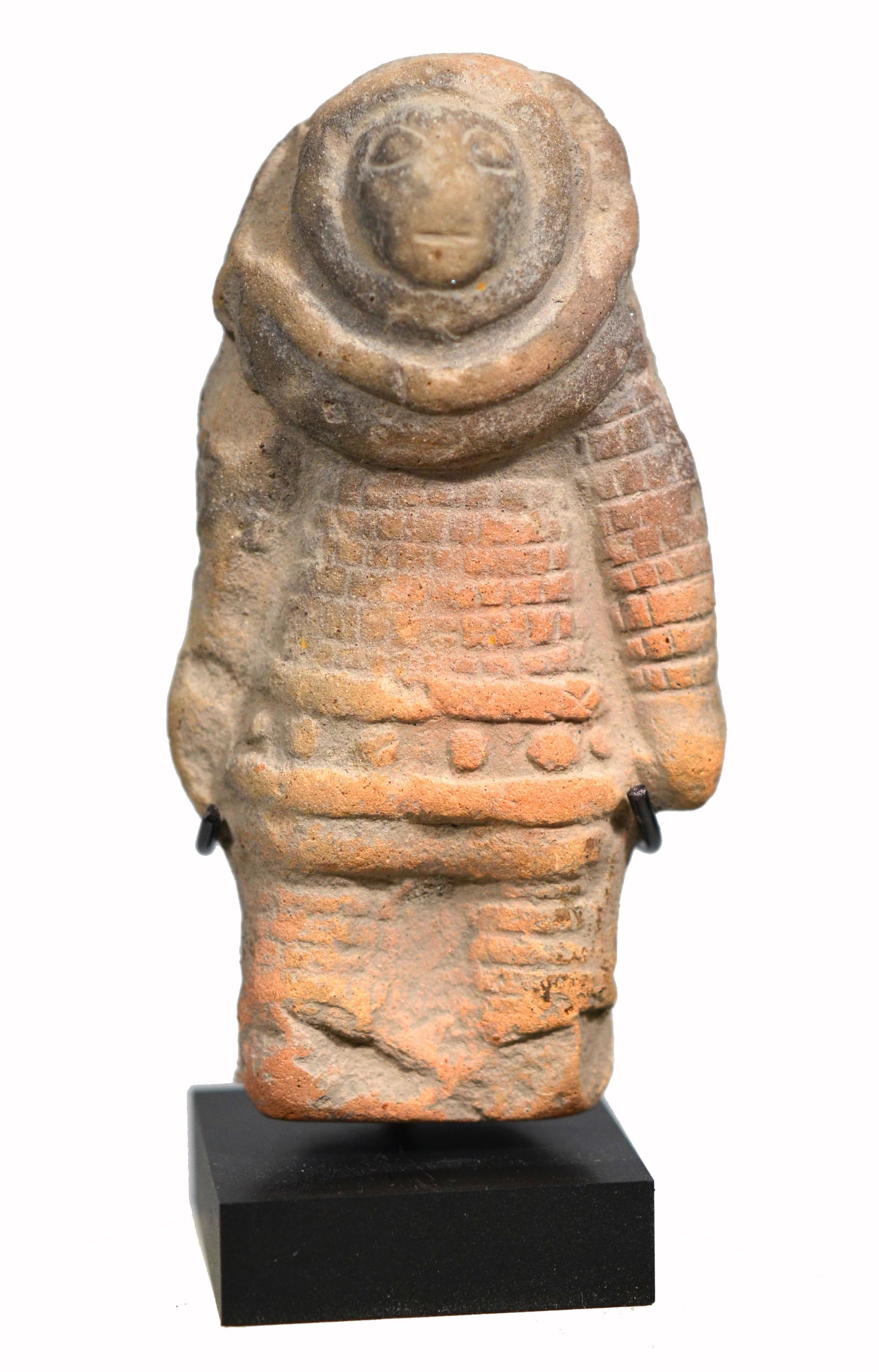Jamacoaque Pottery Ancient Alien in Spacesuit (1 of 6)