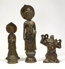 Antique Chinese Bronze Lot (3)