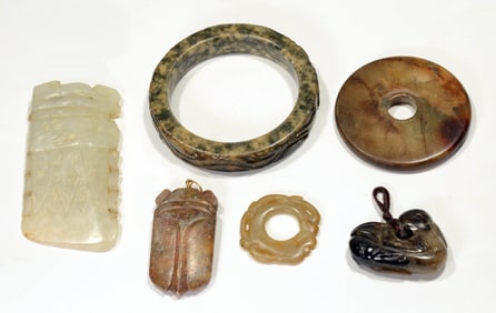 Chinese Hardstone Articles (6)