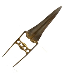 Indian Steel and Metal Push dagger (katar)