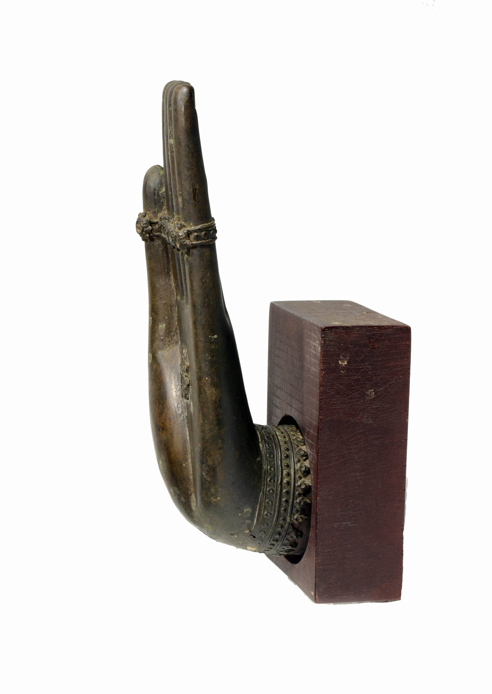 Thai Bronze Hand of Buddha (1 of 4)