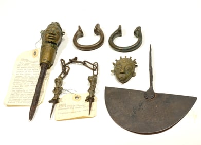 West African Bronze Lot (6)