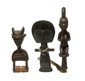African Shango Pulley and Akuaba Doll (3)