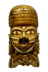 Solomon Island Style Canoe Prow Like Carving