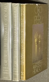 Book lot 3 on Pre Columbian South American Gold