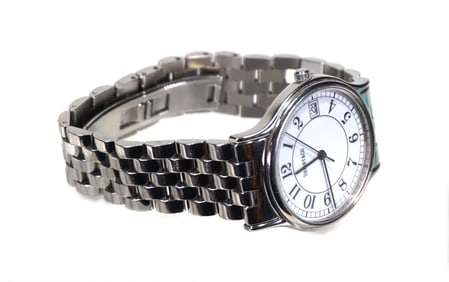 Classic Tiffany stainless steel watch