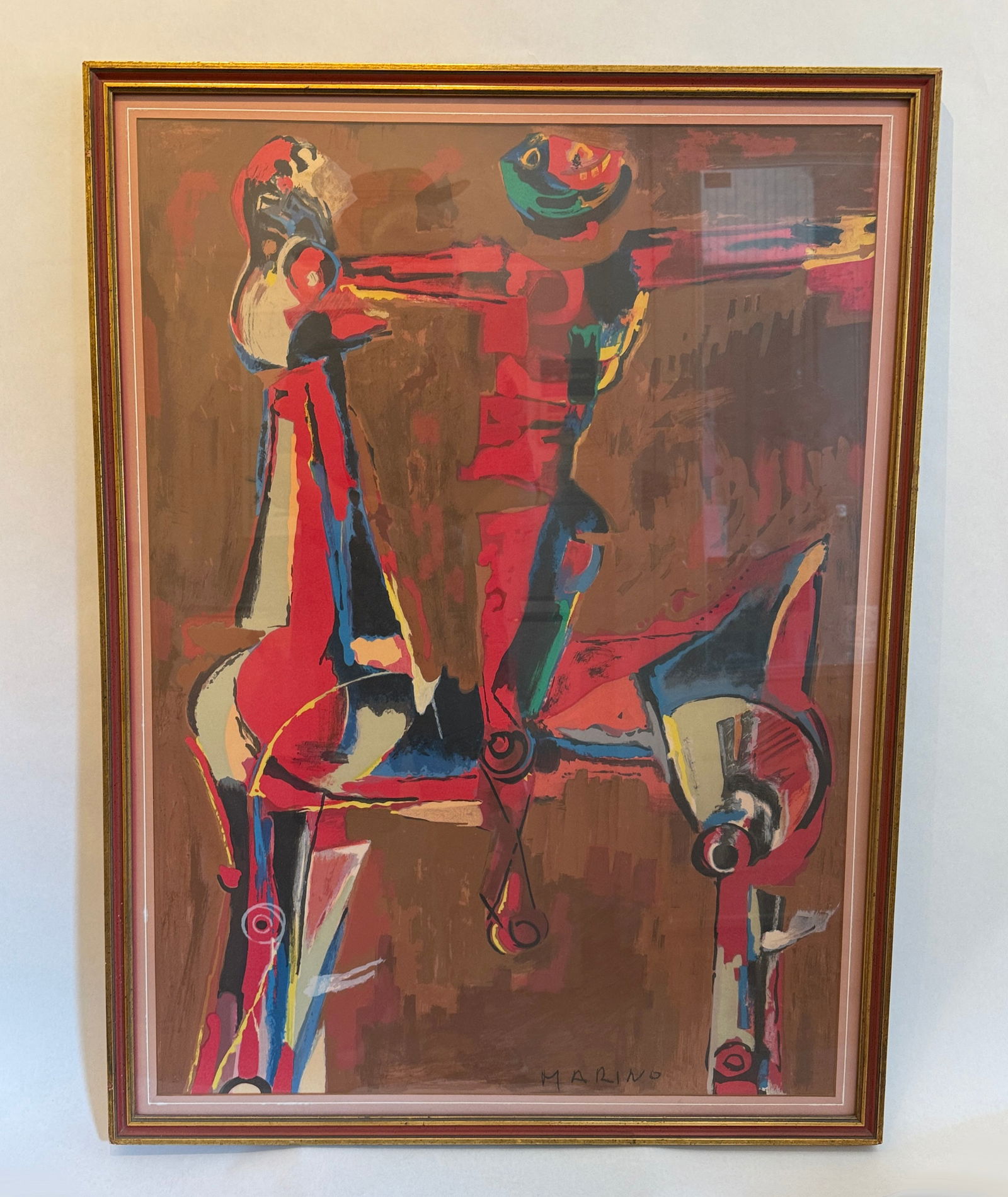 Marino Marini – “Man on Horse" litho (ca. 1972) (1 of 3)