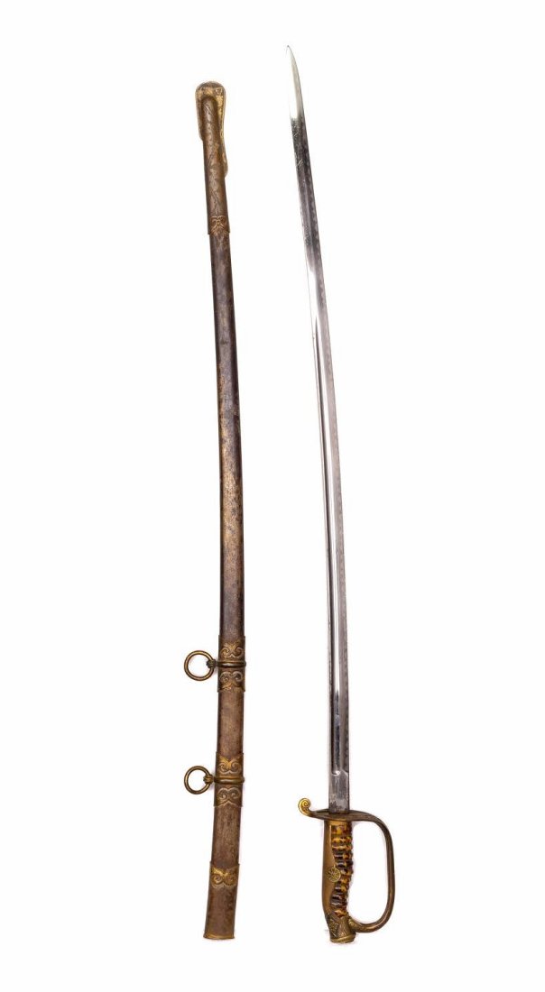 Chinese Republic Period Officer Sword/民國軍官佩刀 (1 of 12)