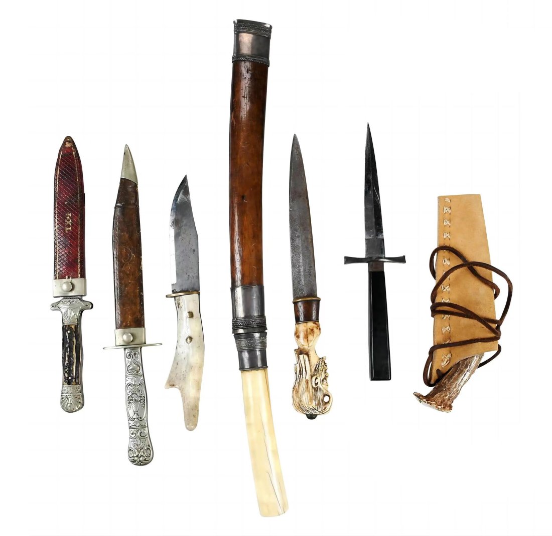 Group of Seven Assorted Knives/博伊刀一組7把 (1 of 2)