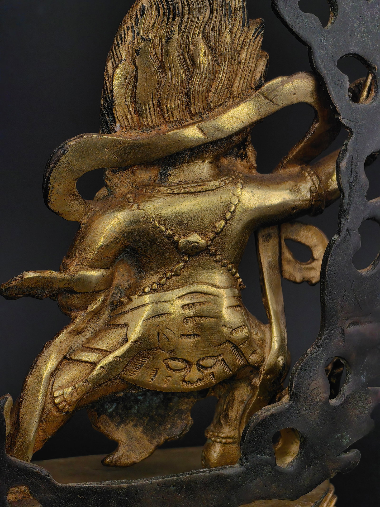 A 18th Bronze Buddhist Figure - 7