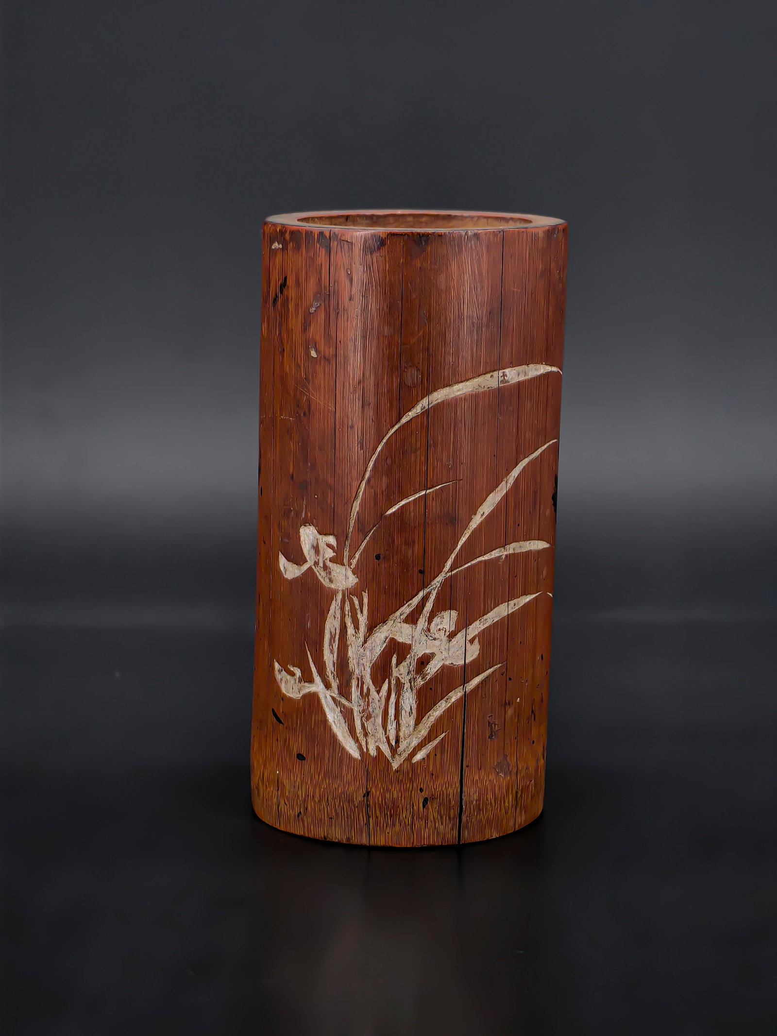 A Chinese Antique Brush Pot (1 of 7)