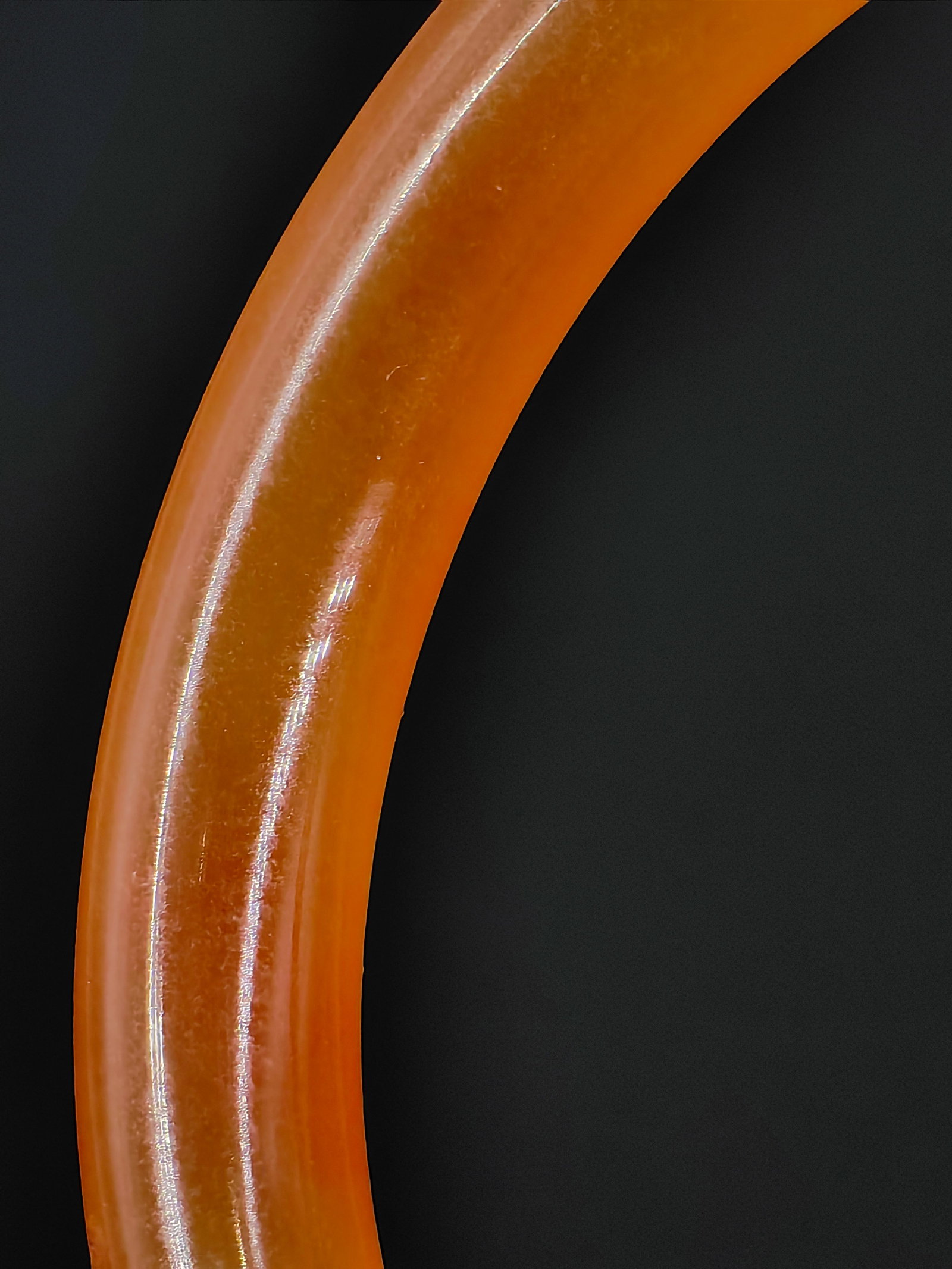An Antique Agate Bagel - 2