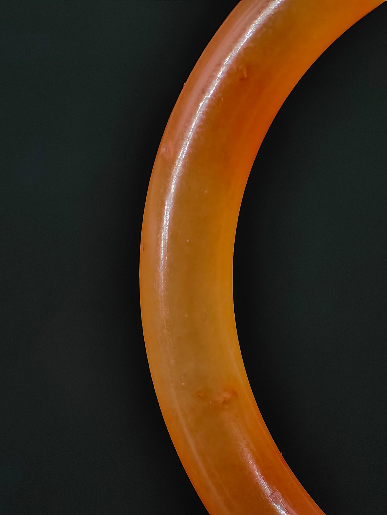 An Antique Agate Bagel - 3