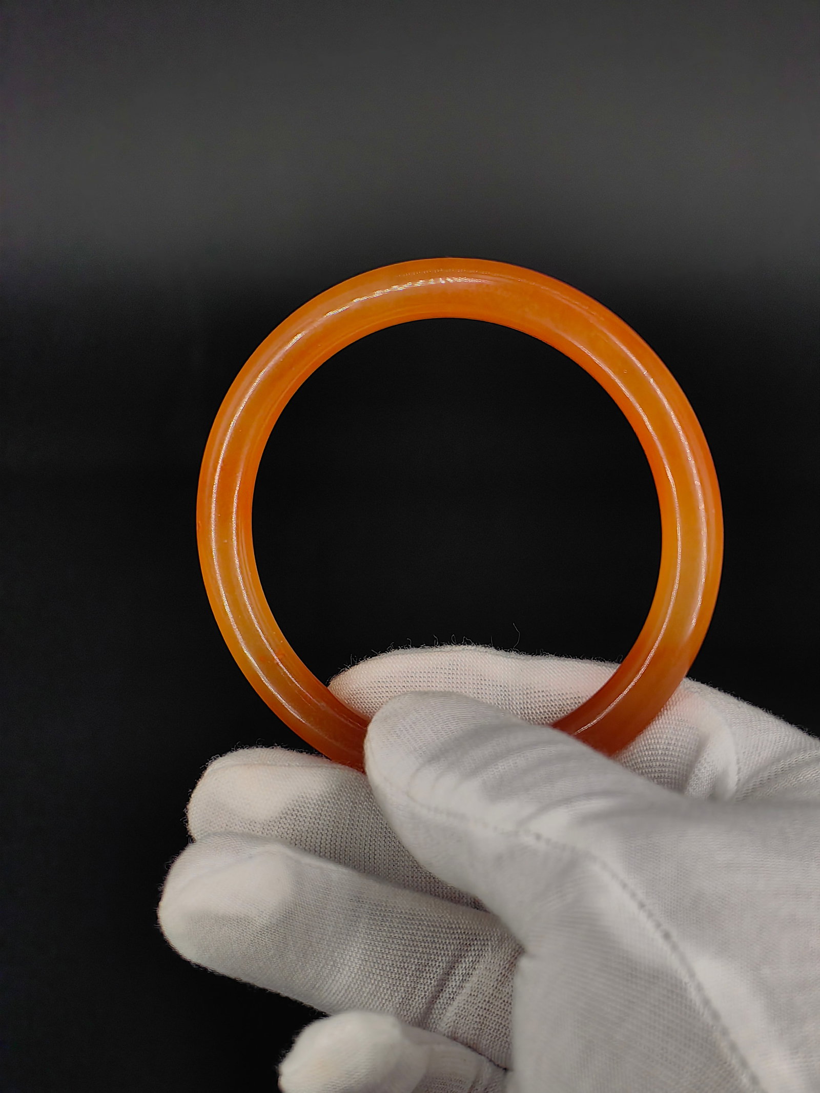 An Antique Agate Bagel - 6