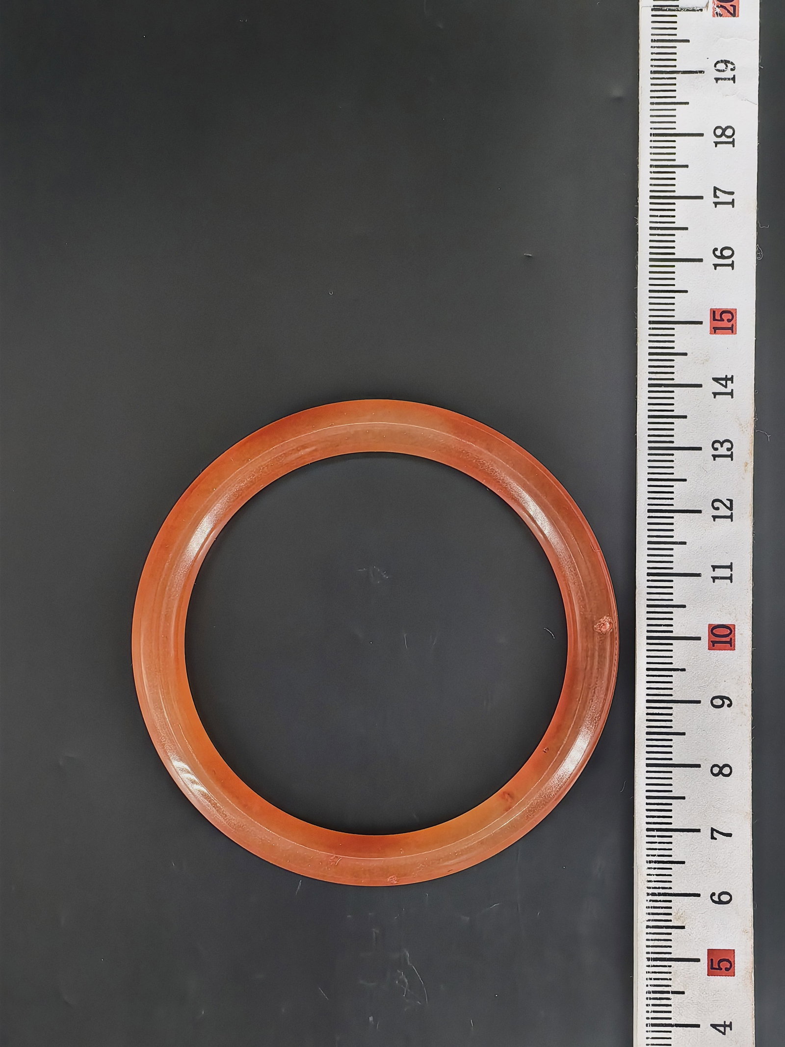 An Antique Agate Bagel - 7