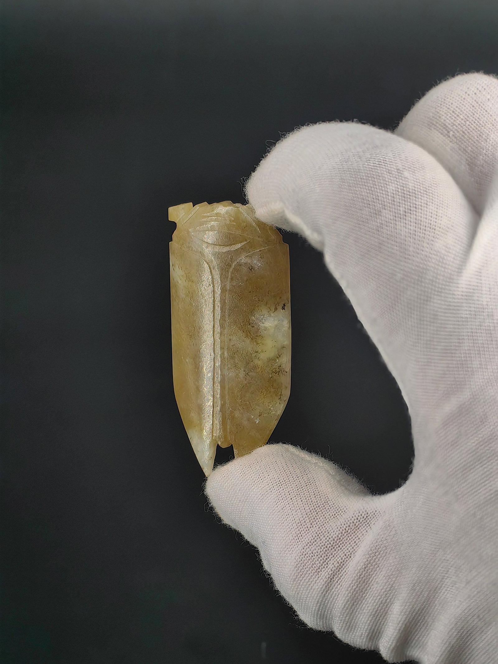 An Antique Jade Cicada - 6