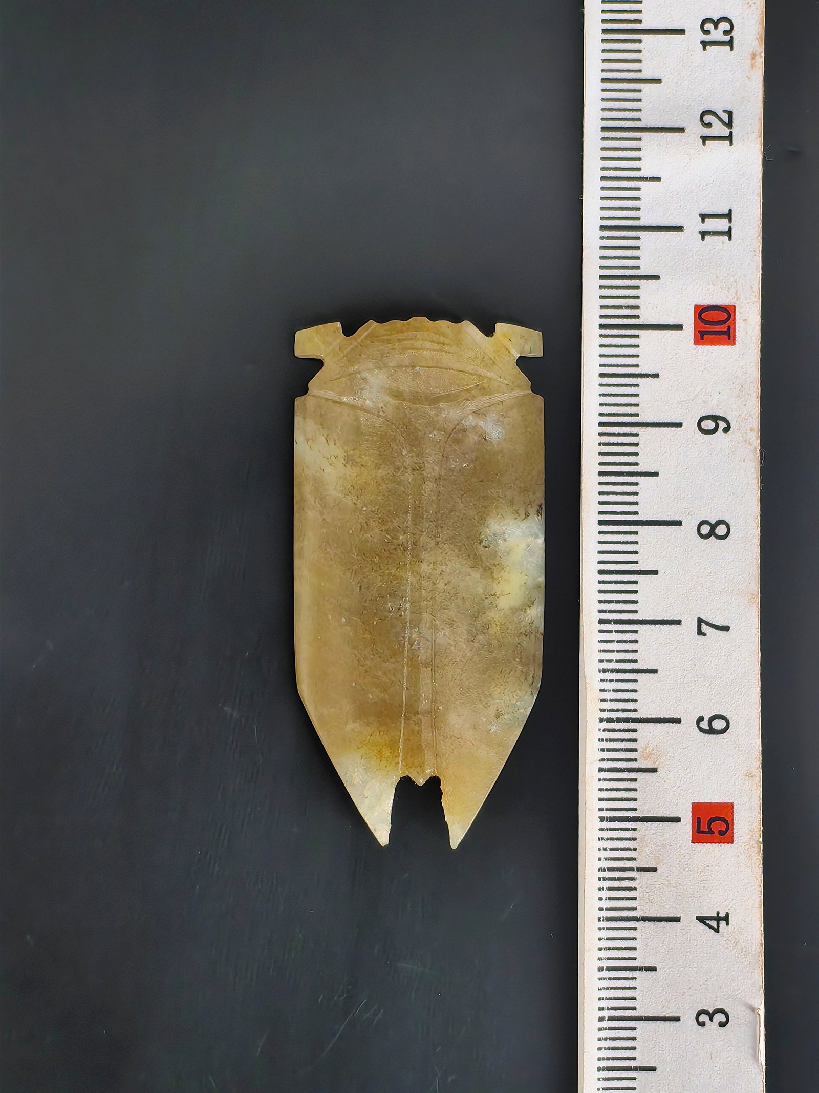 An Antique Jade Cicada - 7