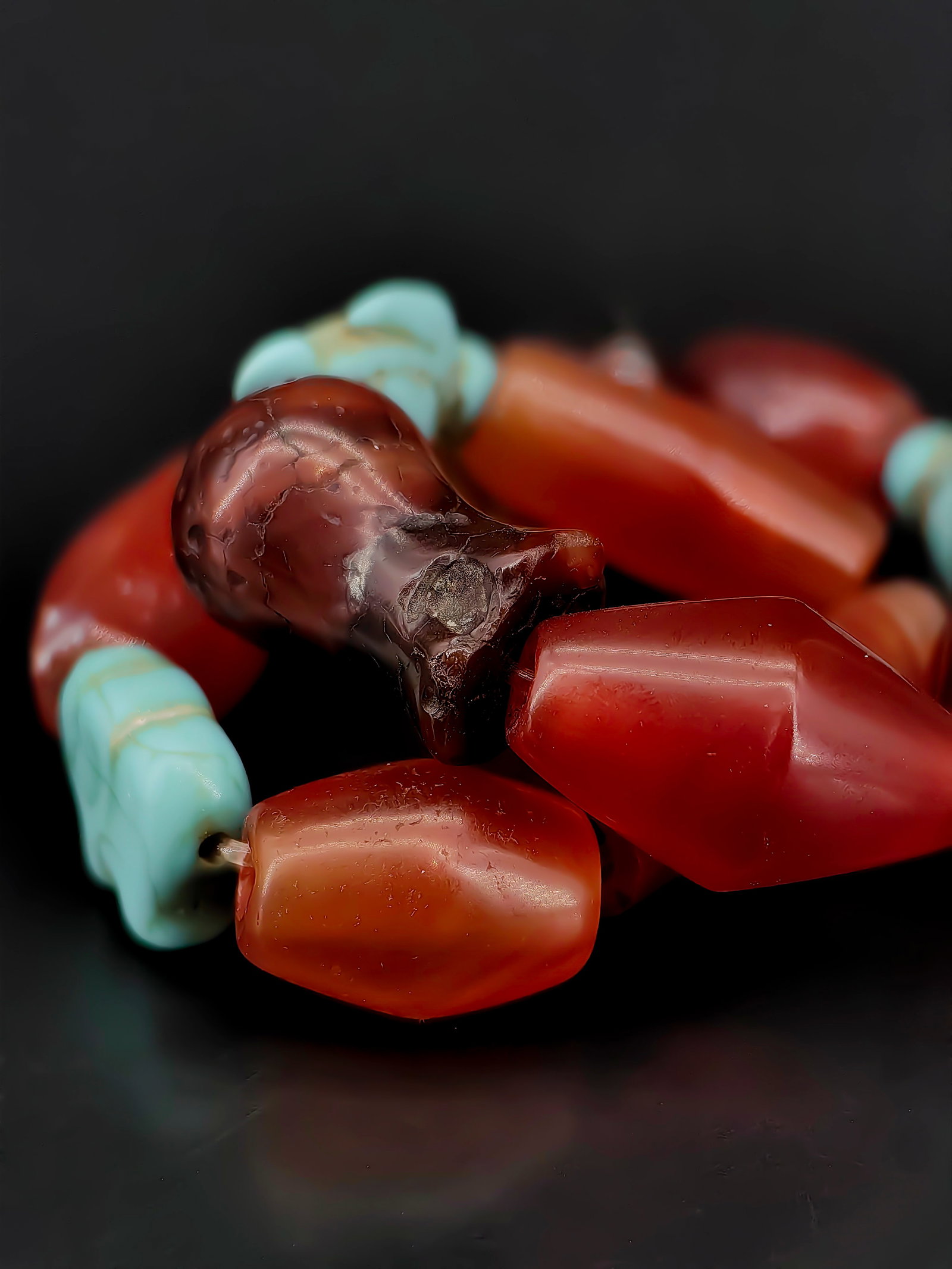 An Antique Agate Bracelet - 3