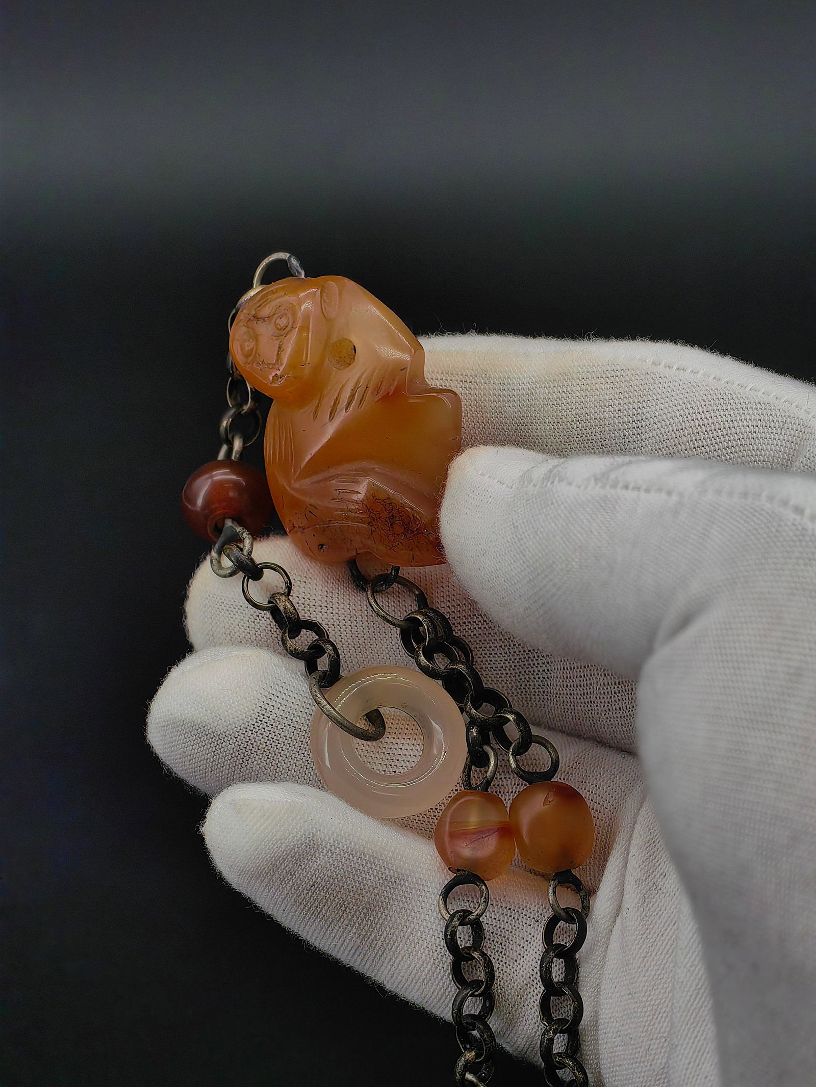 An Antique Agate Carving - 6