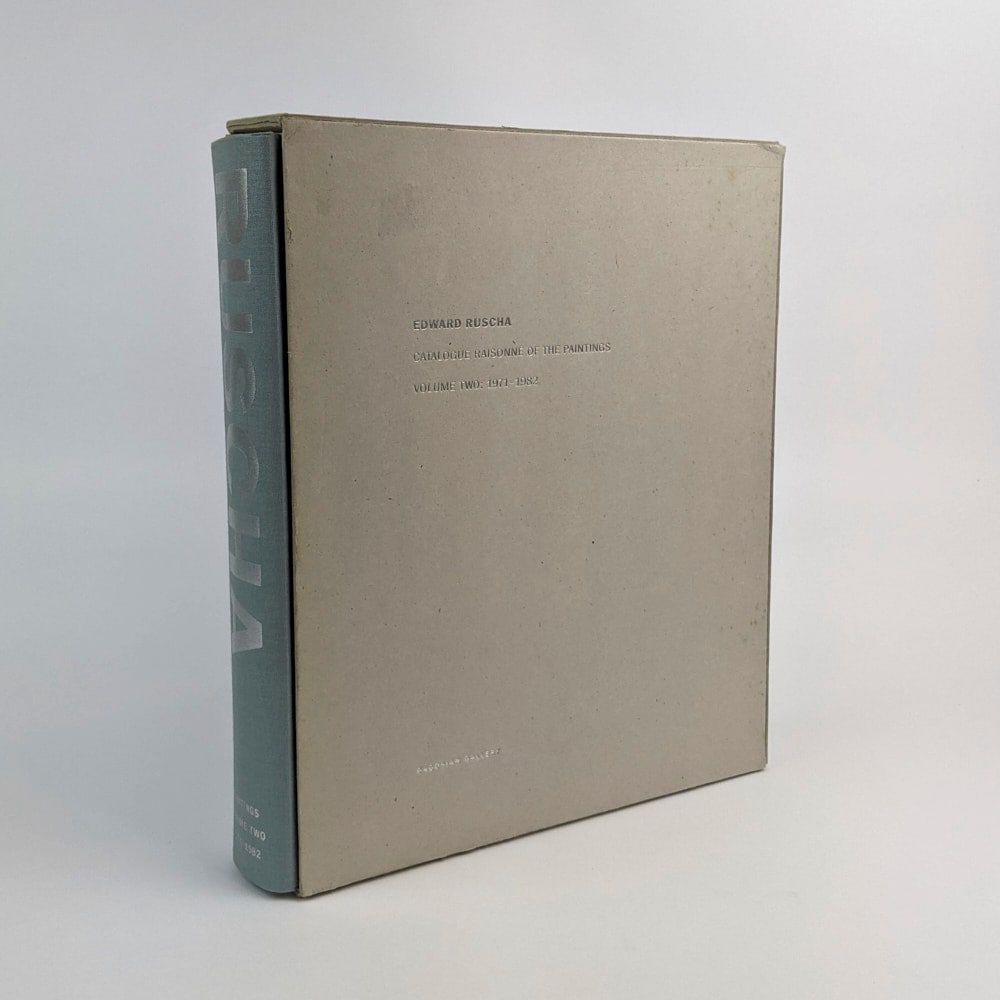 [ART] Edward Ruscha: Catalogue Raisonne (1 of 1)