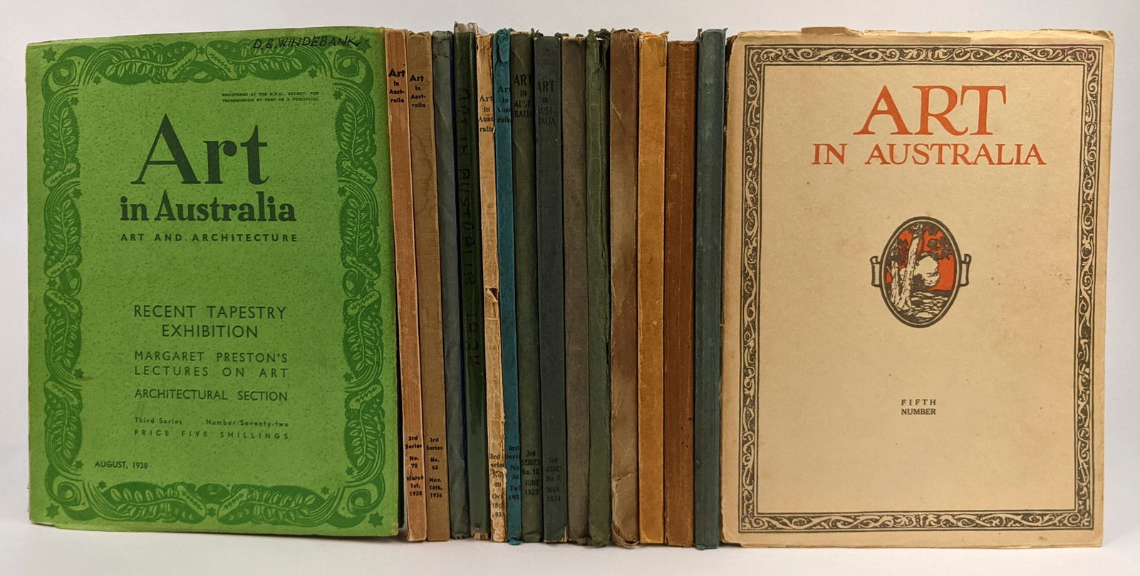 [AUSTRALIAN ART] Art in Australia: First and Third Series (1 of 1)