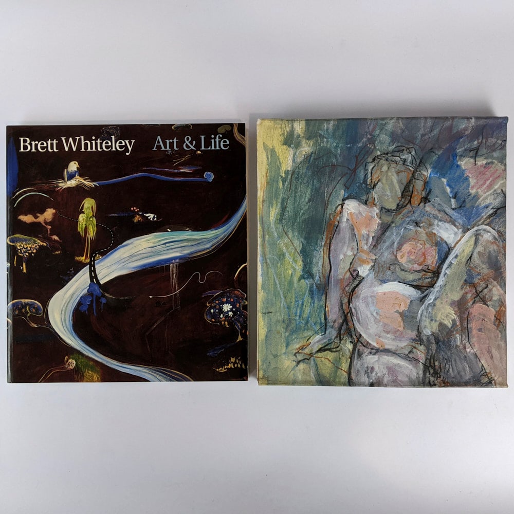 [AUSTRALIAN ART] Brett Whiteley: Art & Life: Brett Whiteley; Barry Pearce Brett Whiteley: Art & Life Sydney: The Art Gallery of New South Wales, 1995.First Edition.28cm x 26cm. 240 pages, colour illustrations. Illustrated french fold wrappers. H