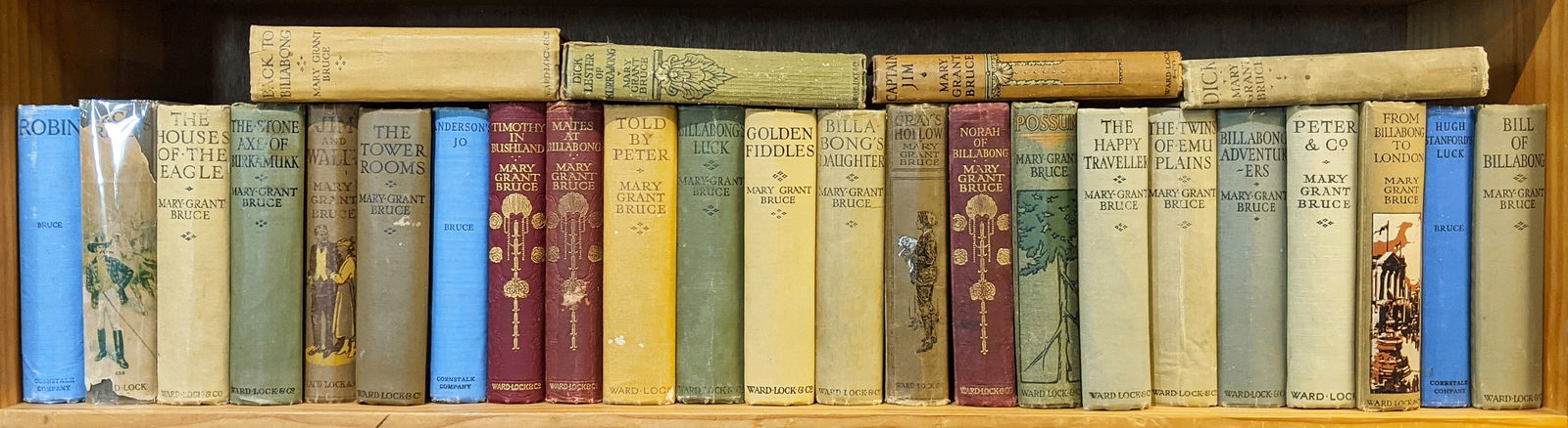 [AUSTRALIAN LITERATURE] Mary Grant Bruce: 27 volumes by Mary Grant Bruce, including some First Editions. Most Good to Very Good Condition.