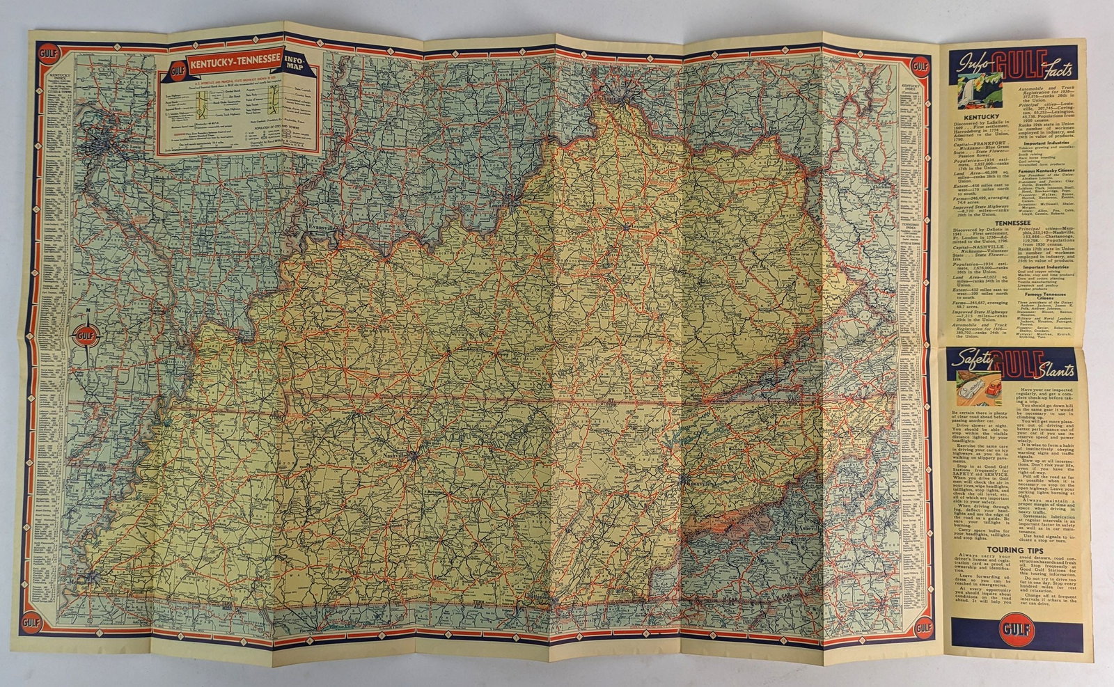 United States, Southern: Collection of 20th century United States travel ephemera, maps, and booklets relating to the Southern United States. Some duplicates, in some cases the duplicates are different month/year issues with 