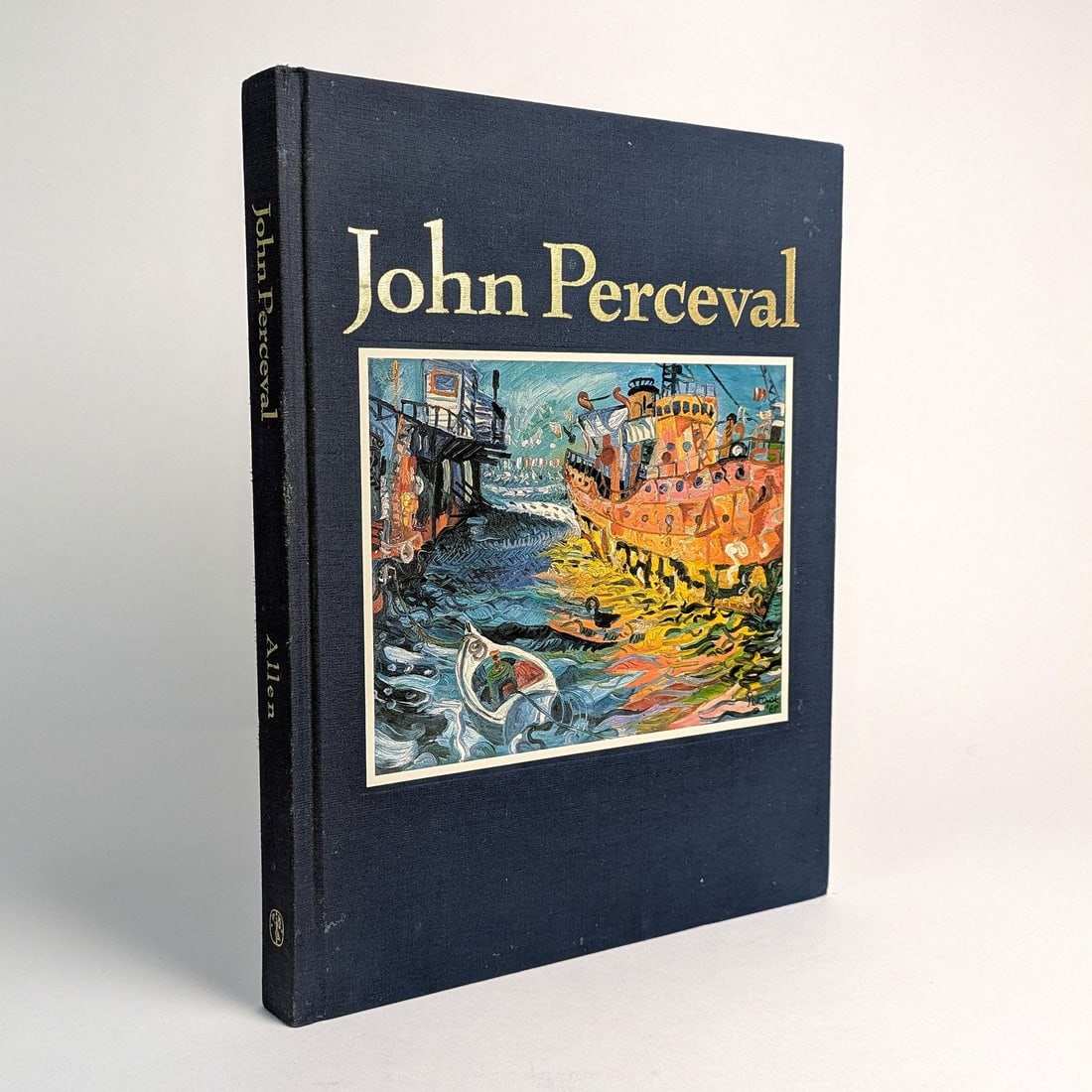 [AUSTRALIAN ART] John Perceval: Traudi Allen John Perceval Melbourne: Melbourne University Press, 1992.29cm x 23cm. x, 185 pages, colour illustrations. Blue cloth, gilt lettering, illustrated onlay. One of 100 numbered copies signed