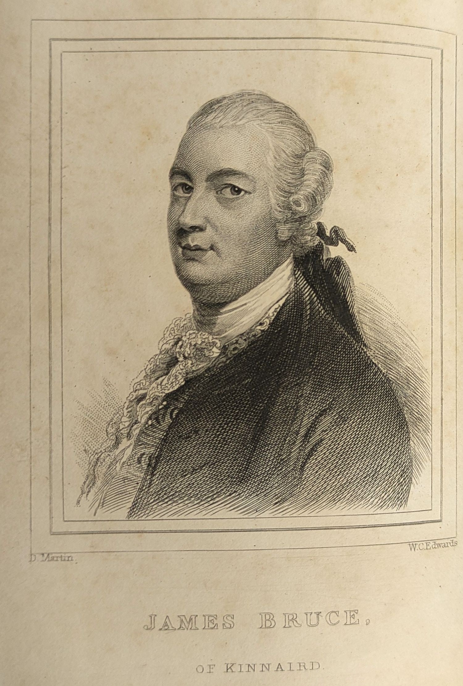 Bruce the African Traveller: Major F. B. Head The Life of Bruce, The African Traveller. London: John Murray, 1830.14.5cm x 9.5cm. viii, 536 pages, frontispiece, 1 (of 2) folding maps. Full leather, gilt lettering, all edges marbl