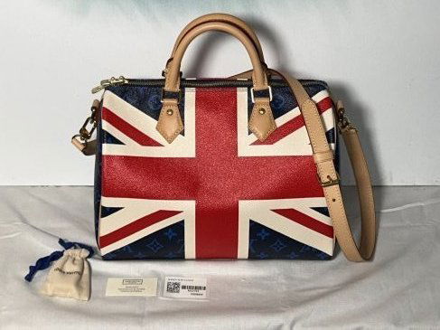 Louis vuitton union jack speedy sale