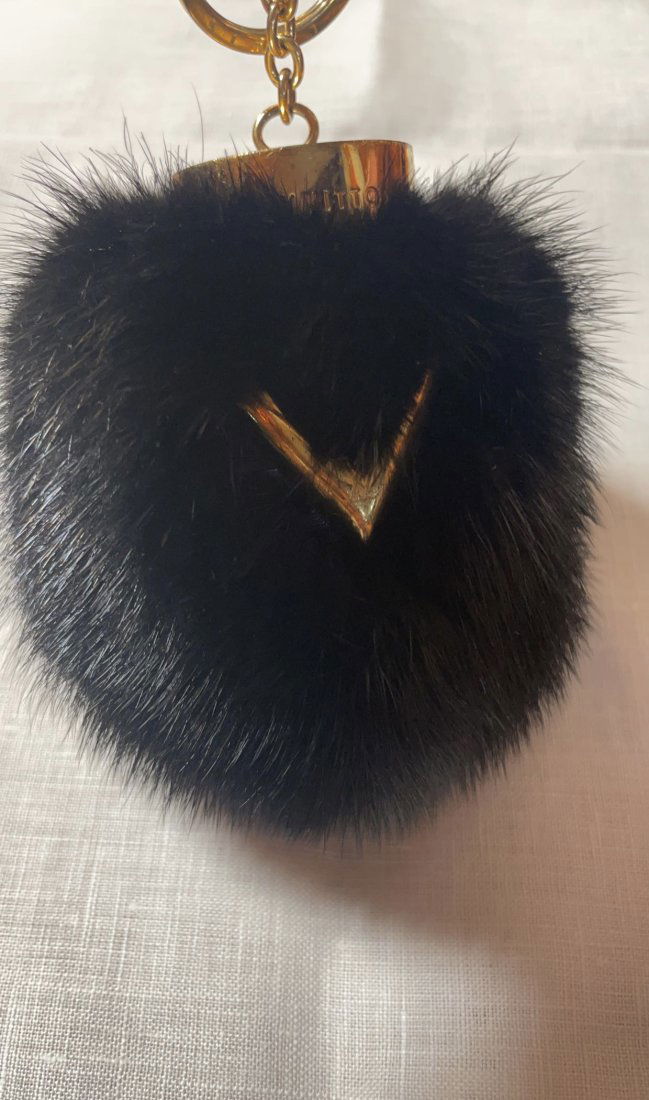 Louis Vuitton Essential V Mink Bag Charm (1 of 2)