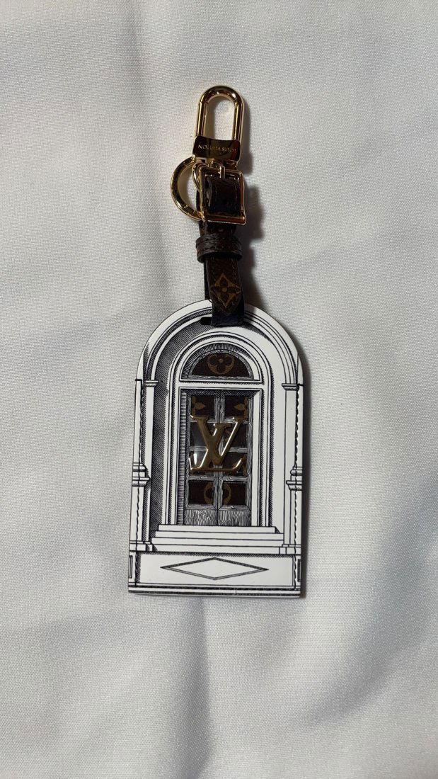 Louis Vuitton Porto Cle Tag Architechura Key Holder (1 of 2)