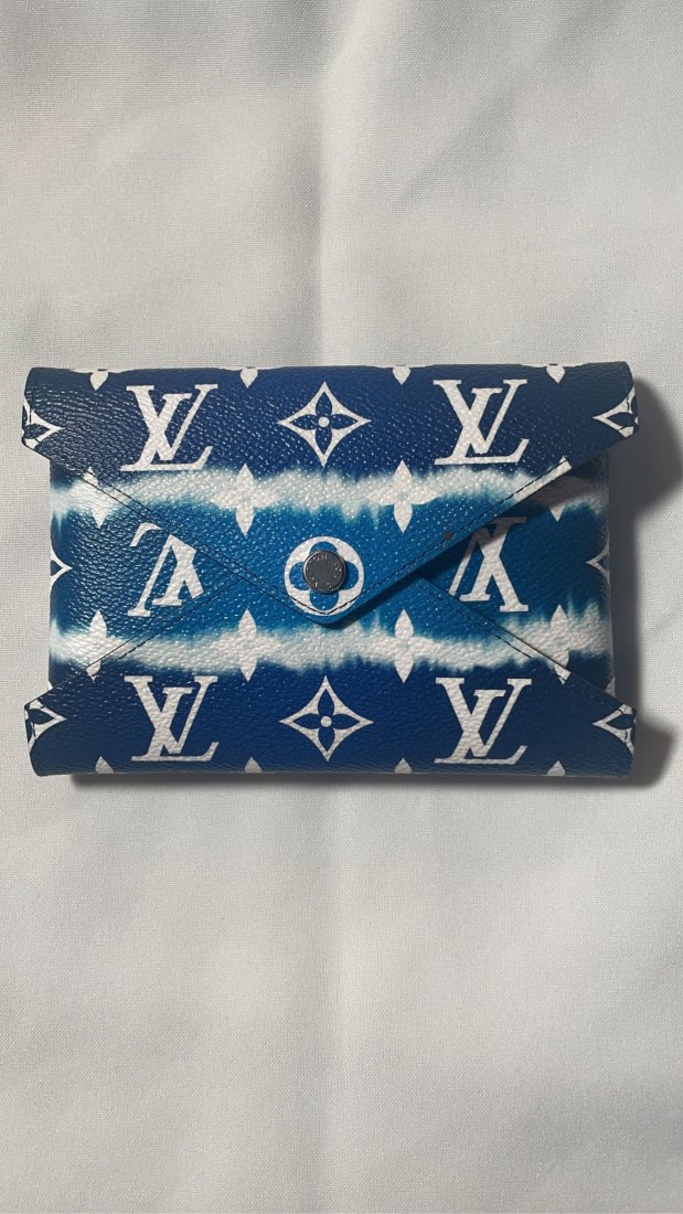 Louis Vuitton Monogram Escale Medium Kirigami Pochette Insert Blue (1 of 3)