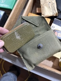 Misc lot military case reload items