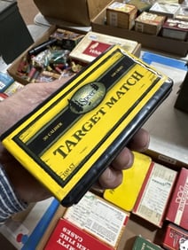 Ammo box filled 0.308 cal bullets