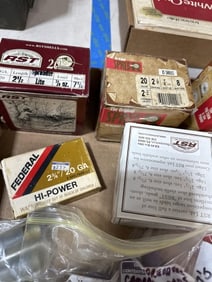 Shotgun ammunition ammo lot