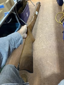 2 rifle stock wood lot