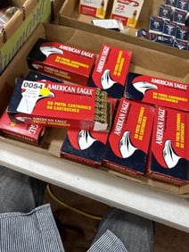 Hand gun ammunition ammo lot