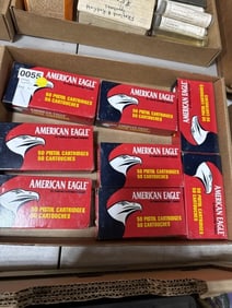 Hand gun ammunition ammo lot