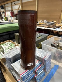 105mm military shell 14-1/2" tall