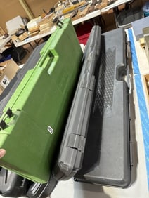 3 rifle long gun carrying cases local pick up only