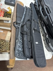 5 rifle long gun carrying cases local pick up only