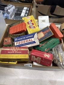 Long gun ammunition ammo lot