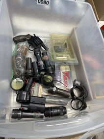 Starter pistol n misc gun parts reloading n more