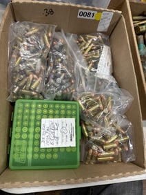 Hand gun ammunition ammo lot .38 cal