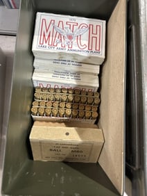 Long gun ammo in metal ammo boxes n more