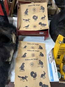 Vintage Outer BB Target w/ box n targets